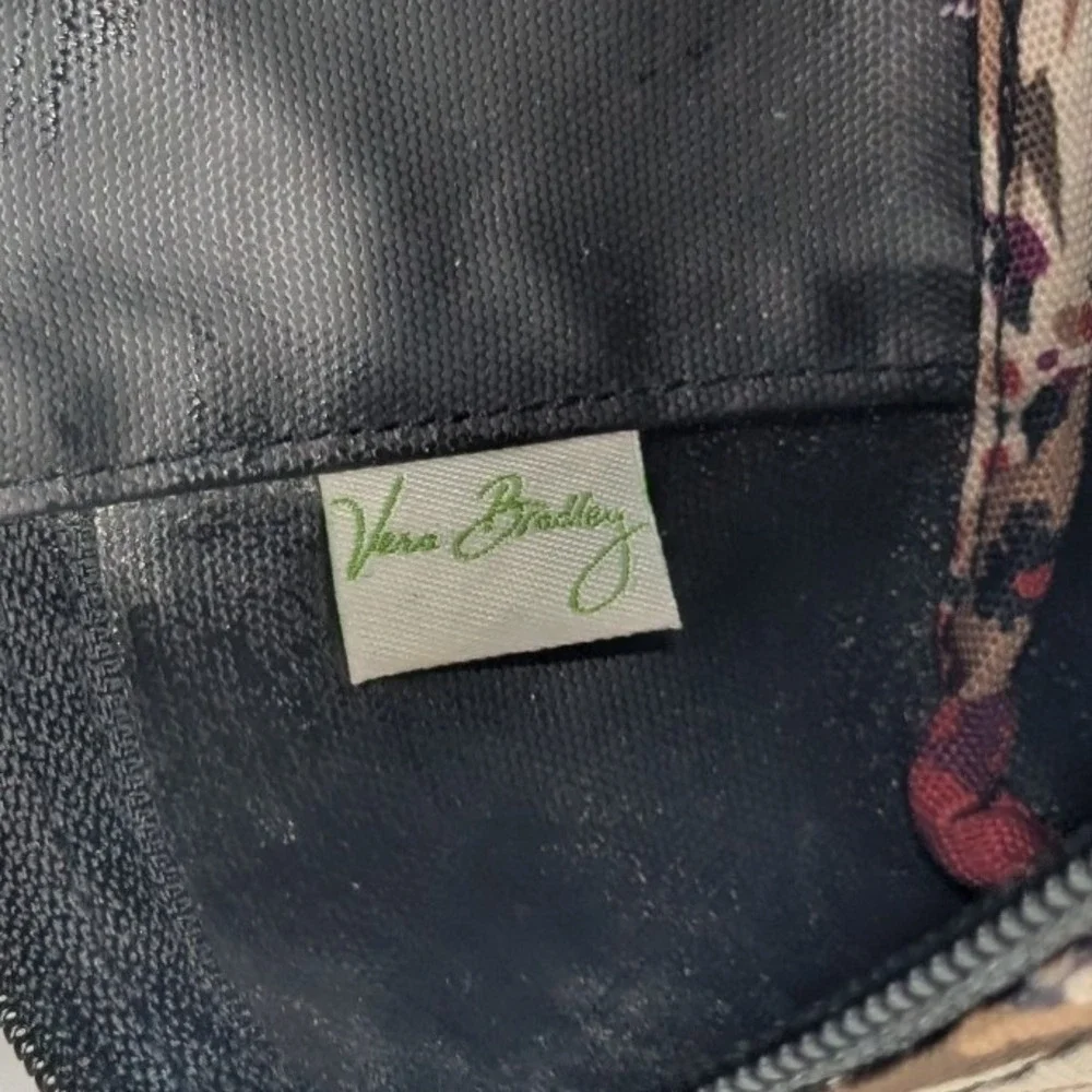 Vera Bradley Cosmetic Bag Makeup Pouch Floral Print‎ Zippered Pouch Organizer